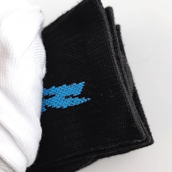 No Fear Men's Crew Socks Ribbed Black & White 4 Pairs OS - Picture 6 of 8